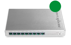IP38 Gateway mit grünem Punkt