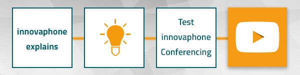 innovaphone explains, Test innovaphone conferencing