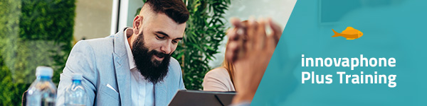 Grafik zum innovaphone Plus Training für den Newsletter