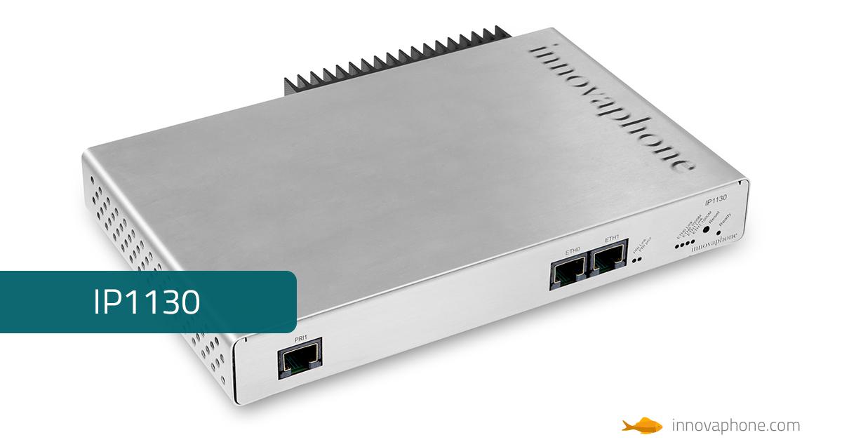 innovaphone Gateway IP1130 social banner