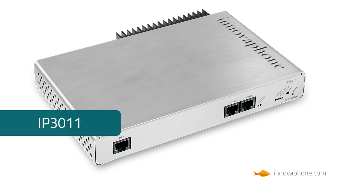 innovaphone Gateway IP3011 social banner